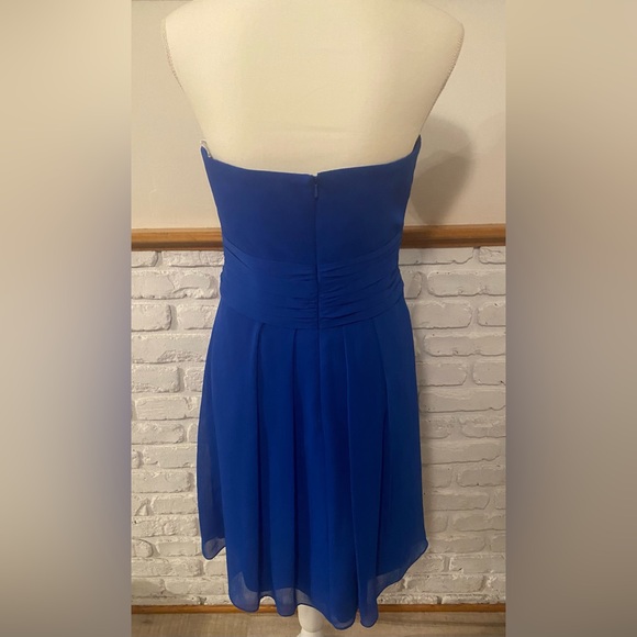 Women’s David’s Bridal Pleated Dress - Picture 4 of 6